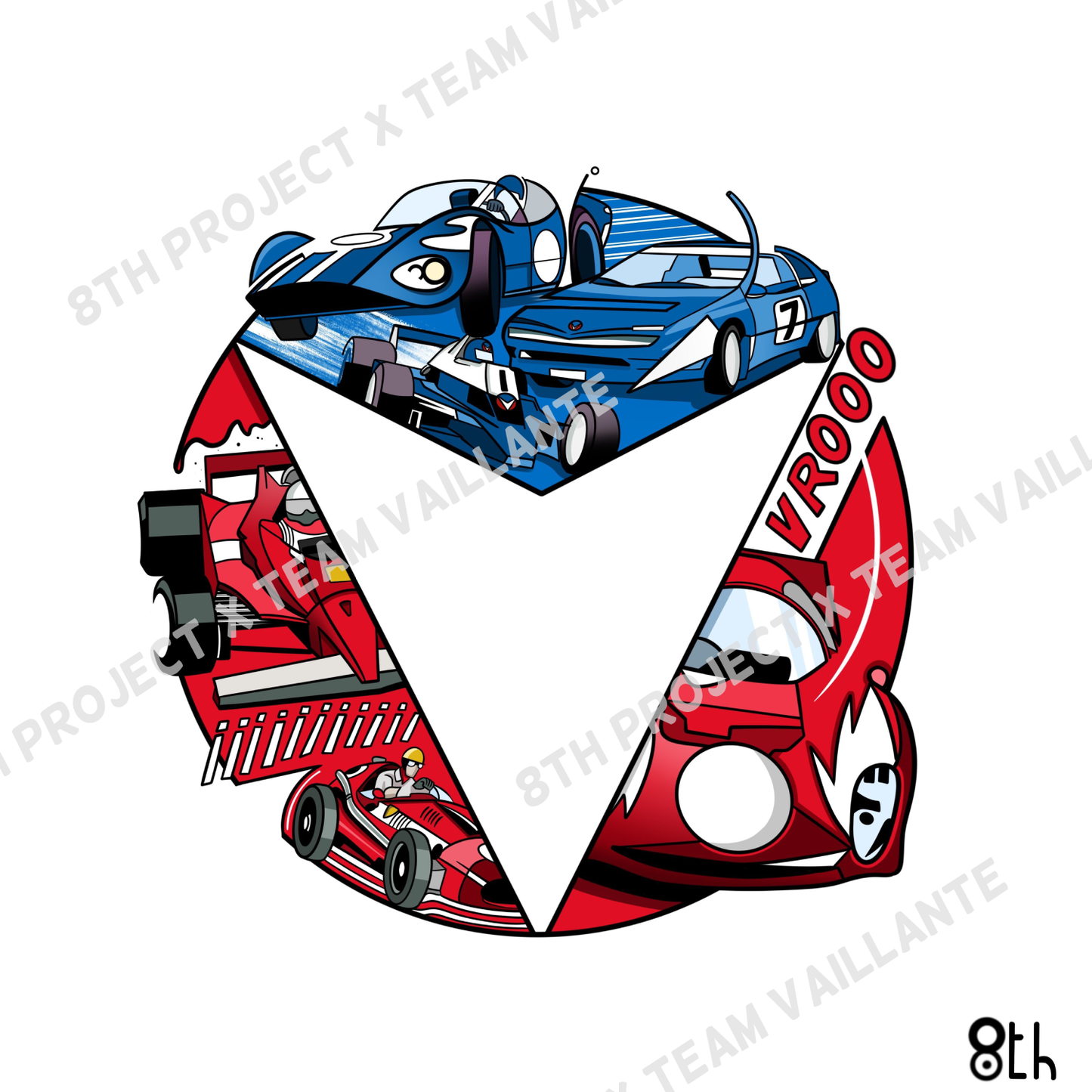 Logo Michel Vaillant - 8th Project