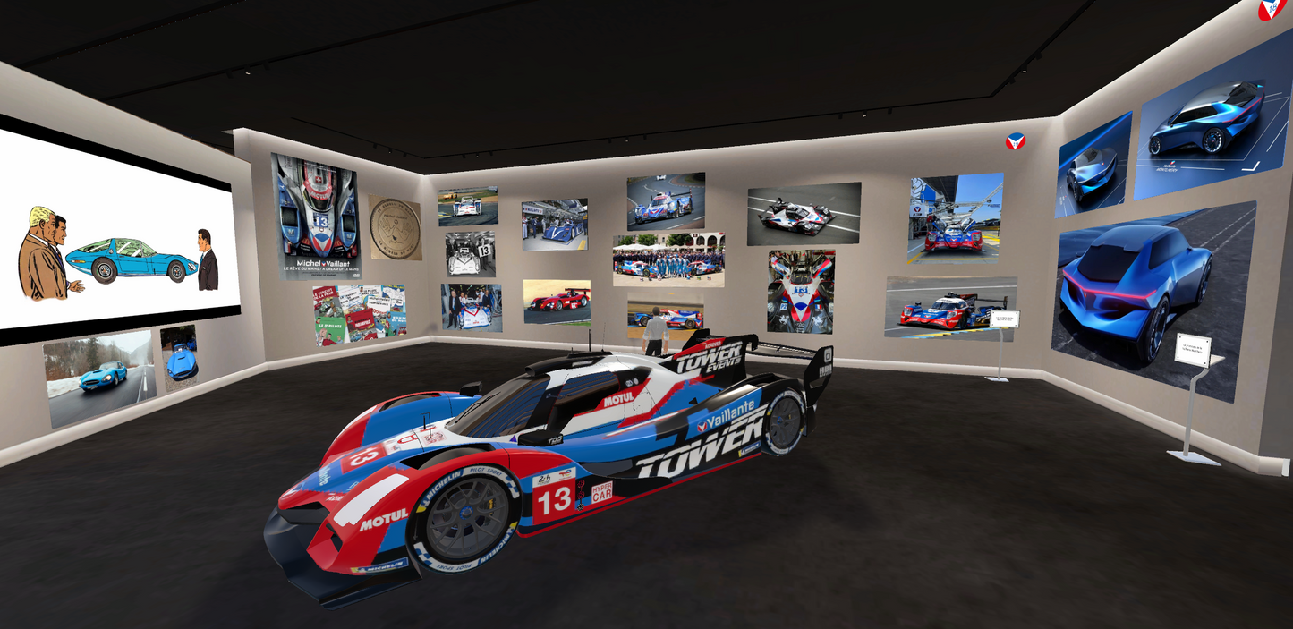 Don pour le musée de la Team Vaillante